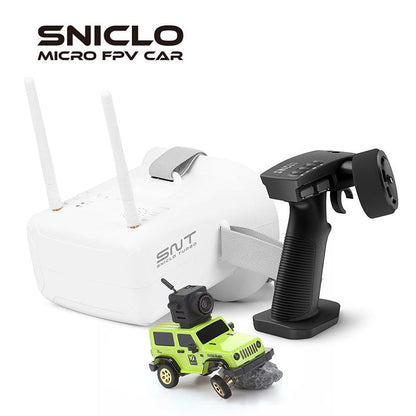 SNICLO SNT 1:64 3010 Off-Road FPV Car 4WD Micro FPV Car With Goggles Mangetic Removable FPVBOX Climbing Truck Kids Toy Gift