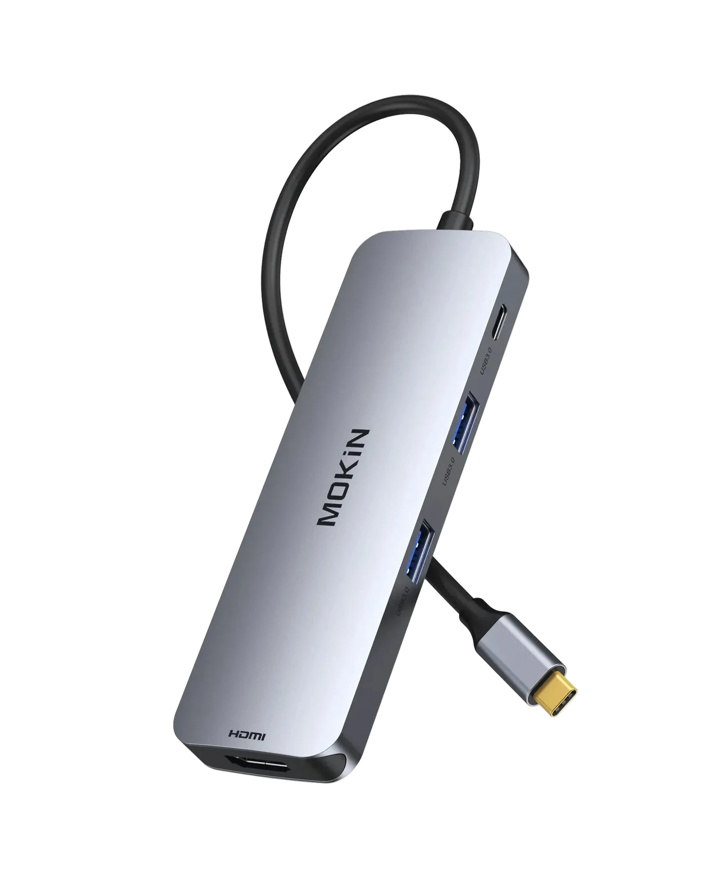 MOKiN 8 IN 1 Laptop Docking Station USB-C to Dual HDMI Adapter