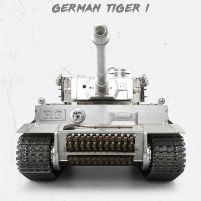 Heng Long 3818 Pro Customized Version Full Metal German Tiger I RC Tank 1/16 High Quality Tank Toys