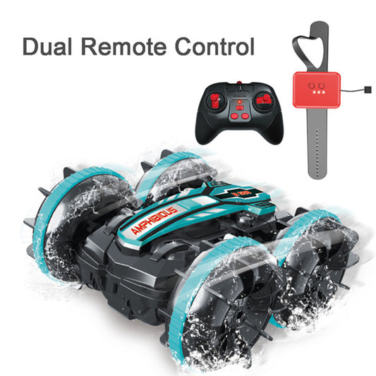 RC Car Amphibious Stunt RC Car Double-sided Drift flip Tumbling Driving Gesture Electric Toys