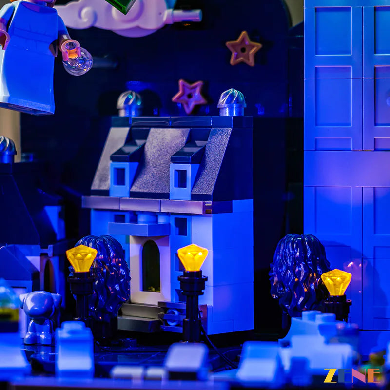 Kit de iluminación para LEGO Peter Pan y Wendy's Flight over London n.° 43232