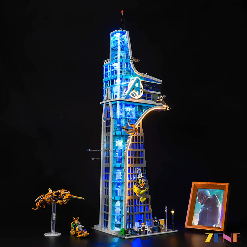 Kit de iluminación para la Torre LEGO Marvel Avengers n.° 76269 (versión 2)