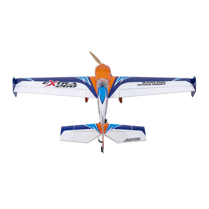 DWHobby Balsa wood Plane F3A Extra-260 Level 70 Electric Fixed wing ARF aerobatic RC Plane 1540mm Wingspan Balsa Plane