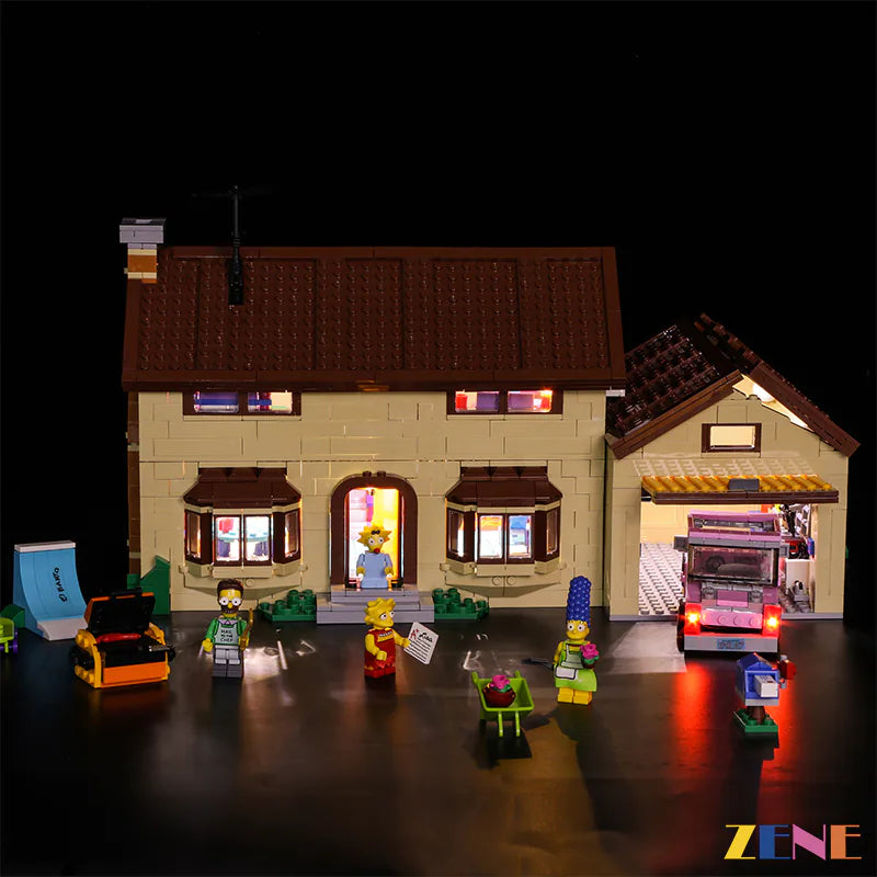 Kit de iluminación LEGO The Simpsons™ House n.° 71006