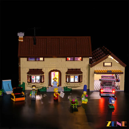 Kit de iluminación LEGO The Simpsons™ House n.° 71006