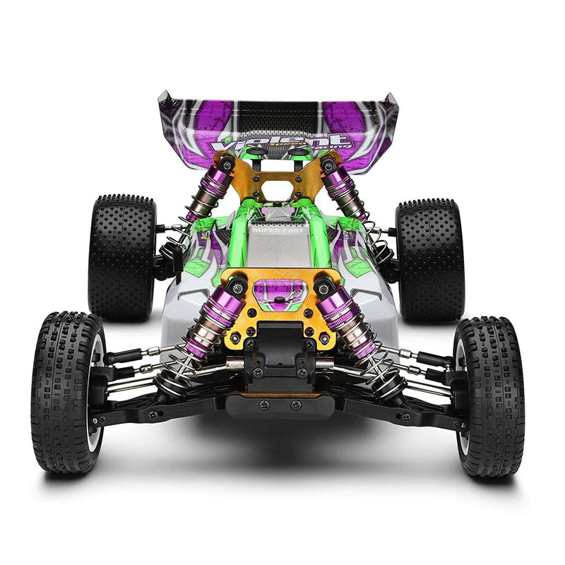 Wltoys 104002 RC Car Brushless Metal Chassis 4WD High Speed 60km/h Racing 1/10 2.4G Off-Road Drift Car
