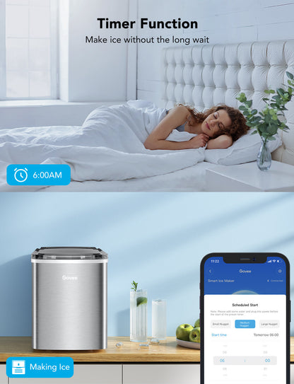 GoveeLife Portable Countertop Ice Maker