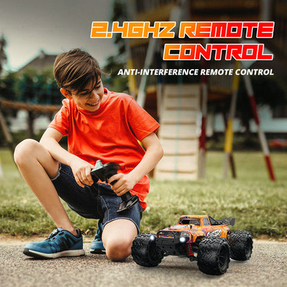 RC Car 4WD 1/16 High Speed Graffiti Version Off-Road Truck Big Foot Drift Car