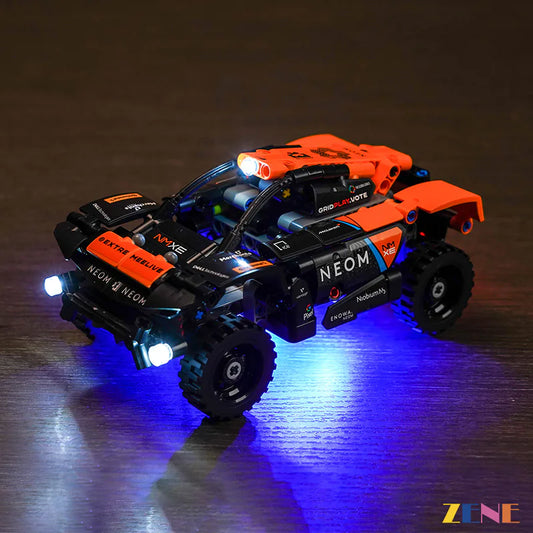 Kit de iluminación para el coche de carreras LEGO NEOM McLaren Extreme E n.° 42166