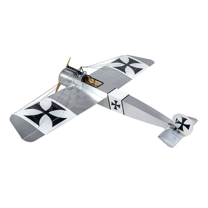 DWHobby Balsa wood Plane SCG24 Fokker E.III Eindecker WW1 Fighter 1600mm Wingspan Gas or Electric balsa Plane kit