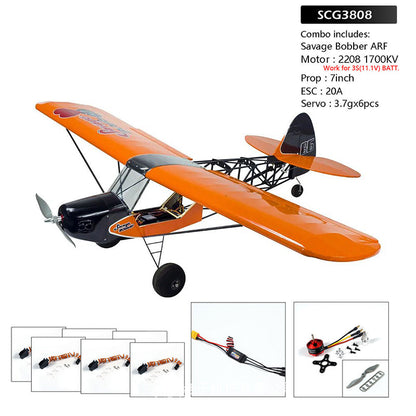 DWHobby Savage Bobber Balsa wood Plane Electric Glider Balsa Kits 1000mm Wingspan