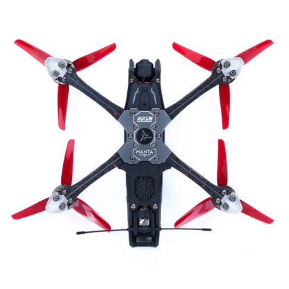 MANTA 5 PRO High Performance DIY 34 LED Drone 6S DJI O3 VTX With GPS DC /Square X Frame For Cinematic/Freestyle FPV Kits
