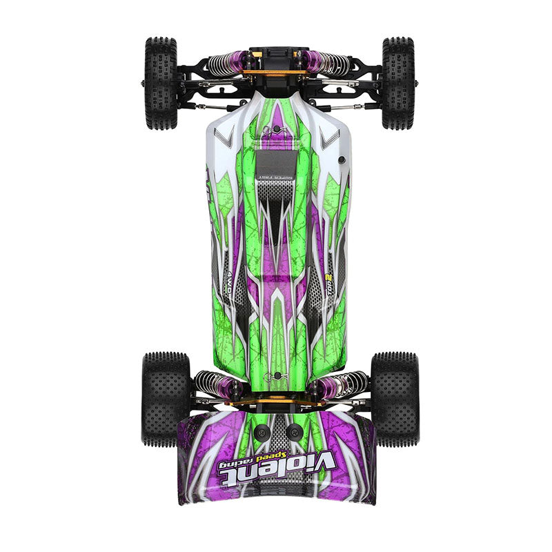 Wltoys 104002 RC Car Brushless Metal Chassis 4WD High Speed 60km/h Racing 1/10 2.4G Off-Road Drift Car