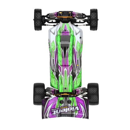 Wltoys 104002 RC Car Brushless Metal Chassis 4WD High Speed 60km/h Racing 1/10 2.4G Off-Road Drift Car