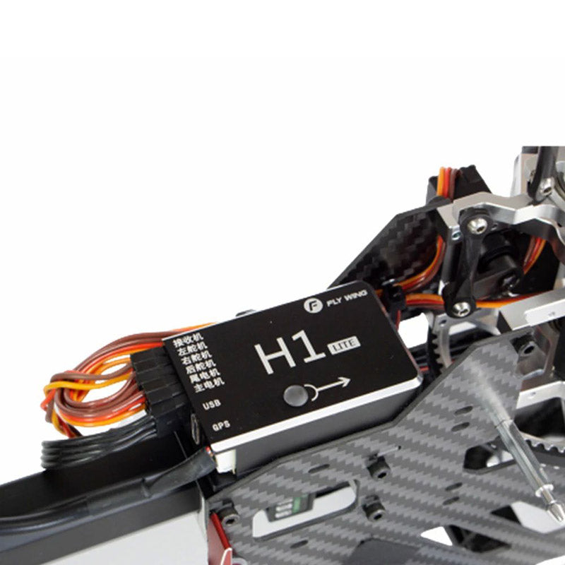FLYWING FW450L V2.5 6CH FBL 3D Flying GPS Altitude Hold One-key Return Large RC Helicopter RTF With H1 Flight Control System