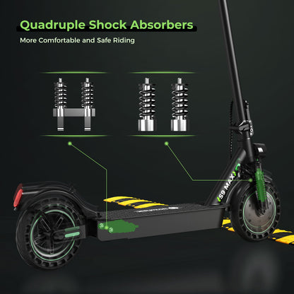 S9Max 500W Upgraded Electric Scooter