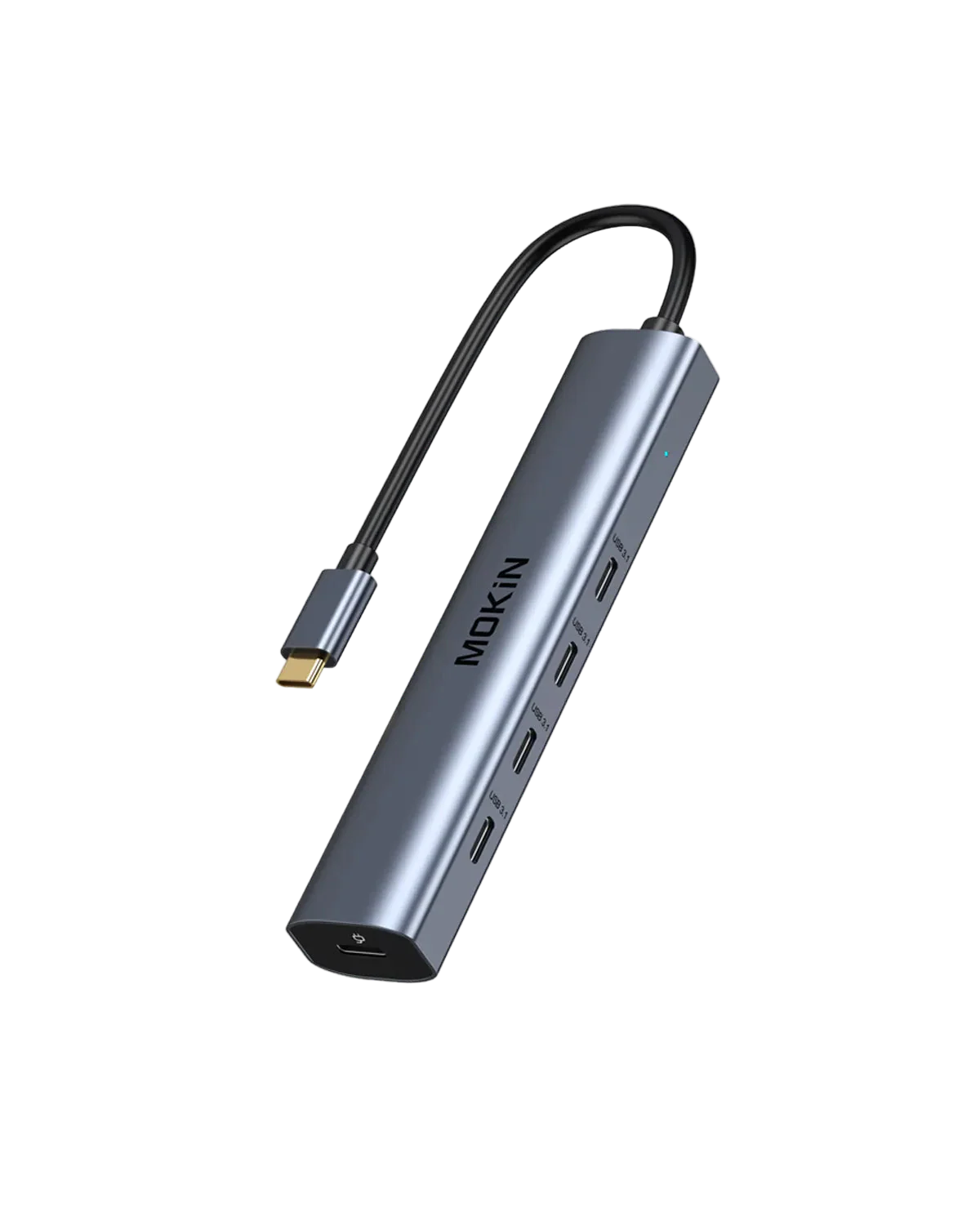 MOKiN 5-IN-1 10Gbps USB-C to USB-C Hub Multiport Adapters