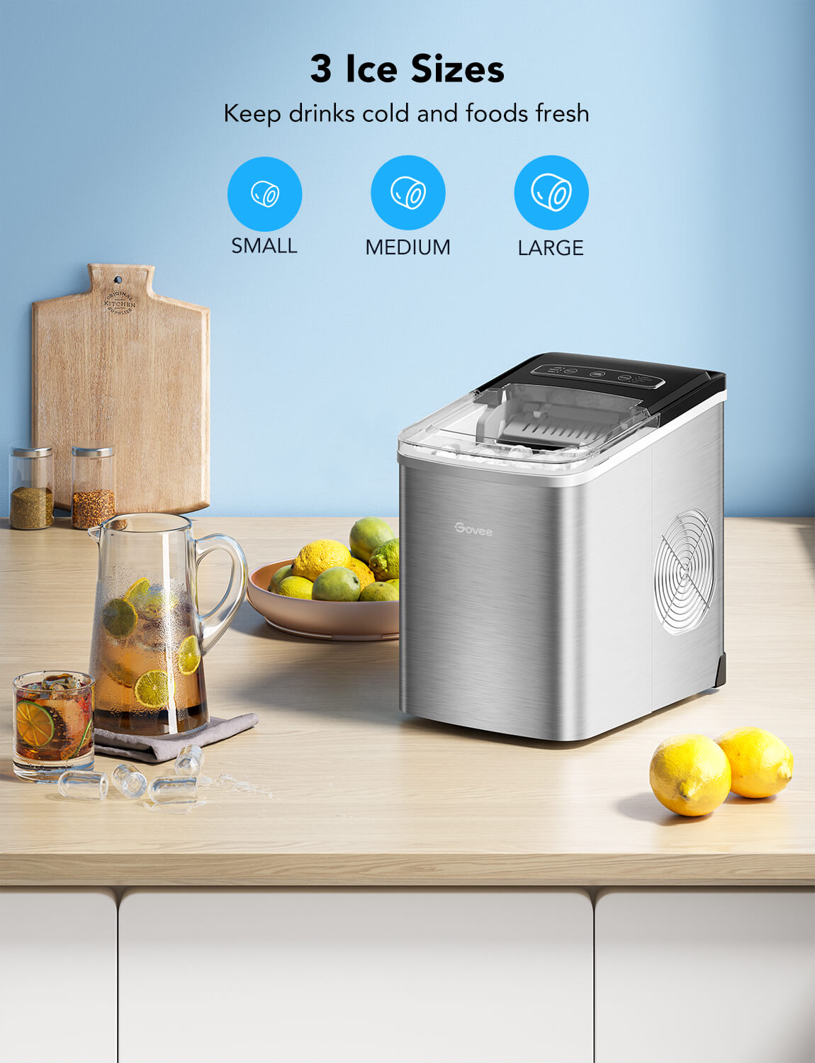 Refurbished GoveeLife Portable Countertop Ice Maker
