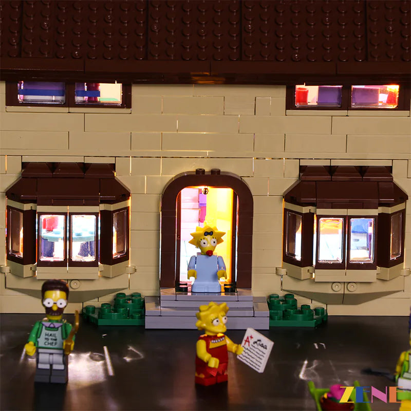 Kit de iluminación LEGO The Simpsons™ House n.° 71006