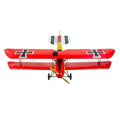 DWHobby Balsa wood Plane Albatross DIII ARF Large Gas Power Methanol Airplane Biplane Balsa Plane Kits 1800mm Wingspan