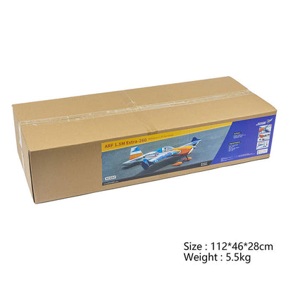 DWHobby Balsa wood Plane F3A Extra-260 Level 70 Electric Fixed wing ARF aerobatic RC Plane 1540mm Wingspan Balsa Plane