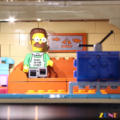 Kit de iluminación LEGO The Simpsons™ House n.° 71006