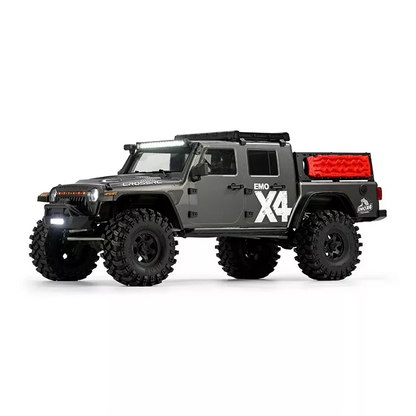 CROSSRC EMO X4 Big Leopard RC Car 4WD RTR 1:8 Climbing Crawler Off Road Rescue Vehicle