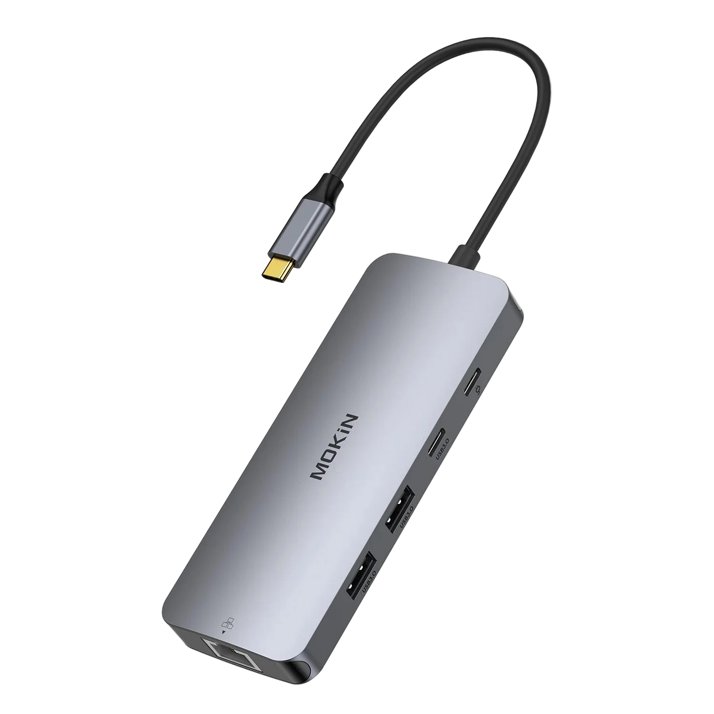 MOKiN 8 IN 1 USB-C to Dual HDMI Adapter