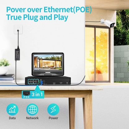 HeimVision 5MP POE IP Security Camera for HM541