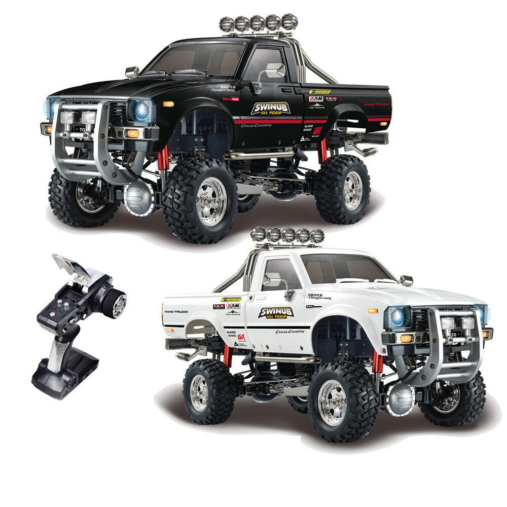 HG P409 4WD RC Car Pickup 1/10 2.4G Truck Climbing off-road Vehicle Toys Gifts
