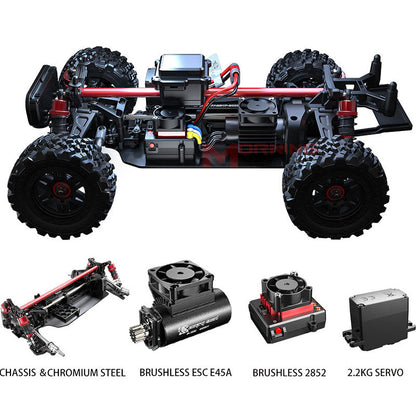 MJX Hyper Go 14209 14210 V2.0 1/14 Waterproof High-Speed Brushless RC Car 4WD Off-Road Racing Electric Truck Metal Chassis