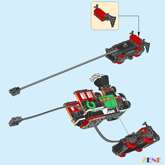 Kit de funciones de potencia para el tren de vacaciones de invierno LEGO n.° 10254