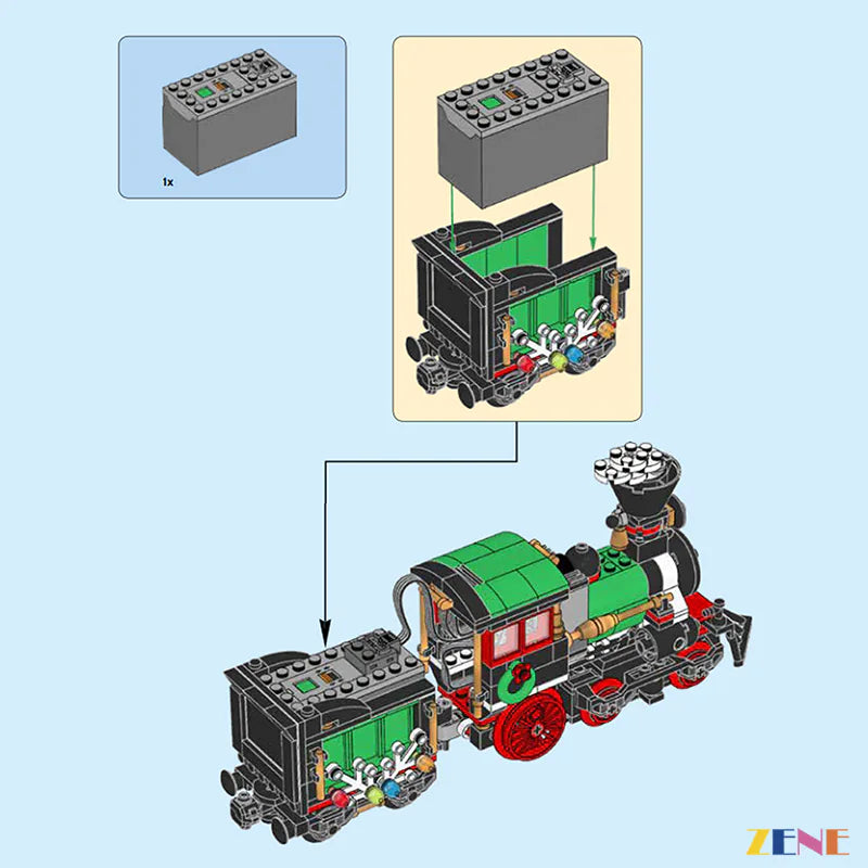 Power Functions Kit for LEGO Winter Holiday Train #10254