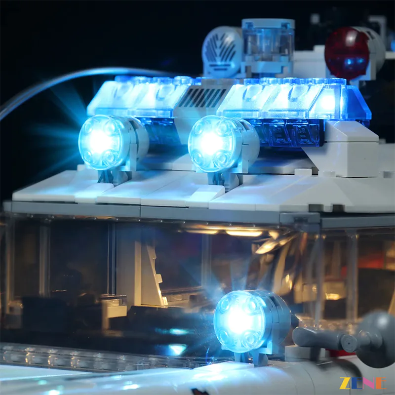 Kit de luces para LEGO Ghost Busters ECTO-1 n.° 10274 (versión 2 de Halloween)