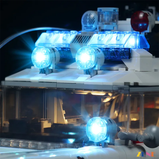 Kit de luces para LEGO Ghost Busters ECTO-1 n.° 10274 (versión 2 de Halloween)