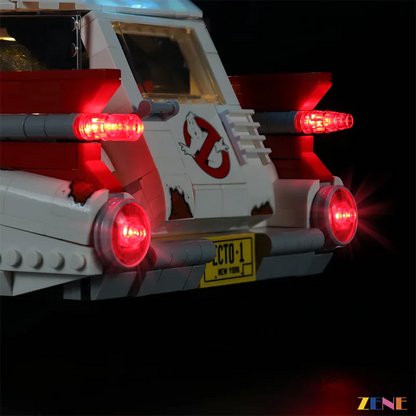 Kit de luces para LEGO Ghost Busters ECTO-1 n.° 10274 (versión 2 de Halloween)