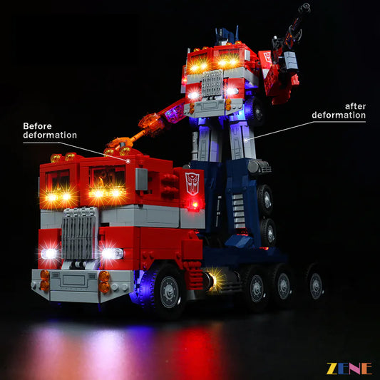 Kit de iluminación LEGO Optimus Prime n.° 10302 (versión 2)