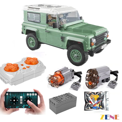 Kit de funciones de potencia para LEGO Land Rover Classic Defender 90 n.° 10317