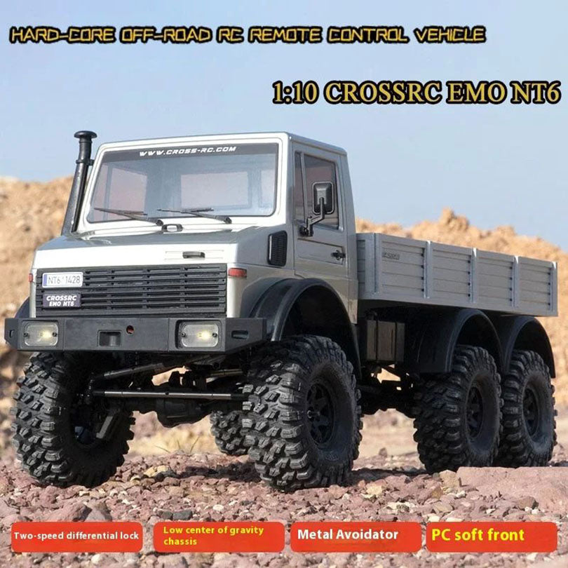 CROSSRC EMO NT6 Simulation Unimog 6WD 6x6 1/10 RC Car Off-Road Crawler Vehicle RTR