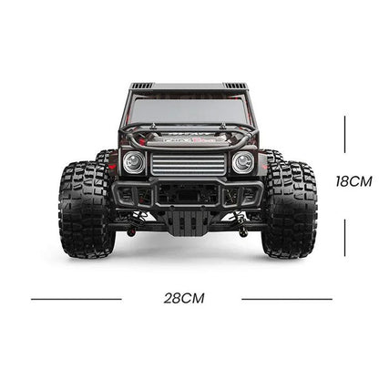 Coche RC con motor sin escobillas 1/10 4WD, todoterreno de alta velocidad, coche de derrape Big Foot 