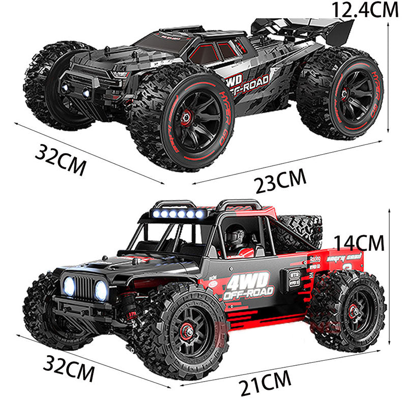 MJX Hyper Go 14209 14210 V2.0 1/14 Waterproof High-Speed Brushless RC Car 4WD Off-Road Racing Electric Truck Metal Chassis