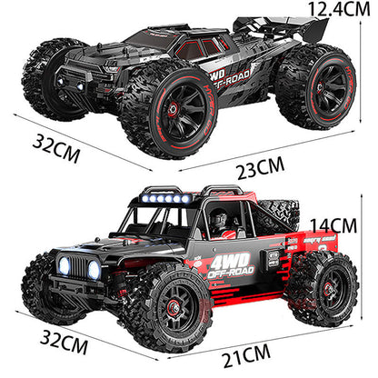 MJX Hyper Go 14209 14210 V2.0 1/14 Waterproof High-Speed Brushless RC Car 4WD Off-Road Racing Electric Truck Metal Chassis