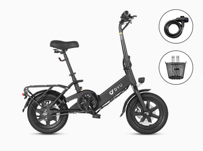 DYU C3 14"/16" Inch Folding Ebike