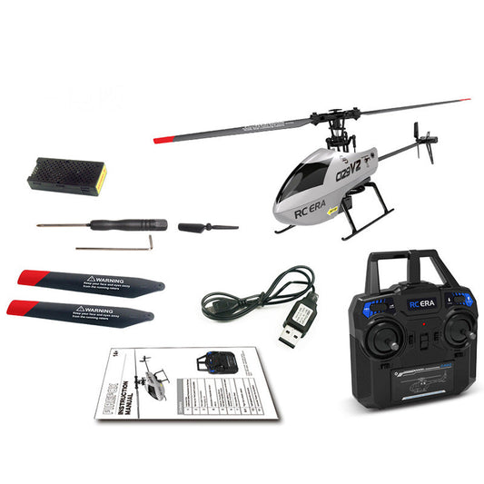 RCERA C129 V2 RC Helicopter 4CH Single Propeller 3D Tumbling 6 Axis Gyroscope RC Aircraft Toy