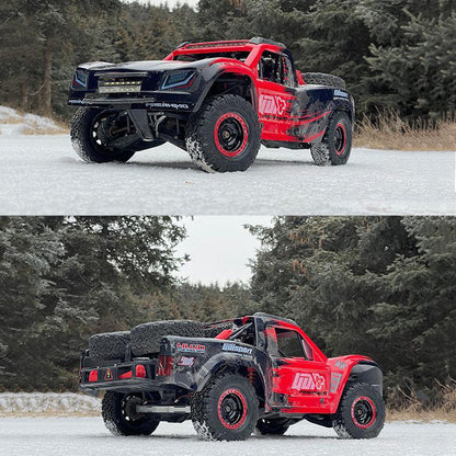 UDIRC 1002SE 1002 4WD RC Car 1/10 2.4G 60km/h Brushless Short Course Truck LED Light Gyro All Terrain Desert Off Road Truck