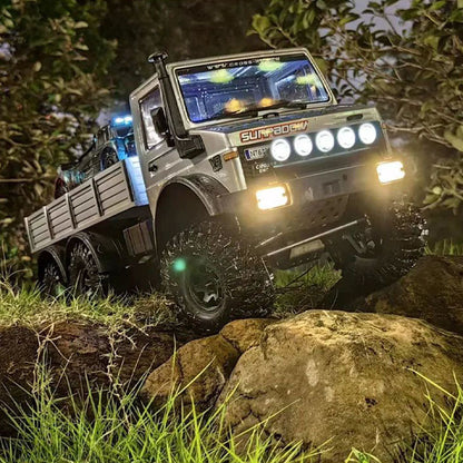 CROSSRC EMO NT6 Simulation Unimog 6WD 6x6 1/10 RC Car Off-Road Crawler Vehicle RTR
