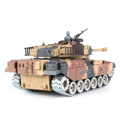 RC Tank US M60W ZY 824 PRO 1:18 RC Car Metal Track Metal Road Wheels Electric Battle RC Tank Toy
