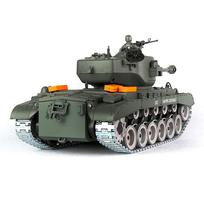 RC Tank US M26 Pershing ZY 814 PRO 1:18 RC Car Metal Track Metal Road Wheels Electric Battle RC Tank Toy