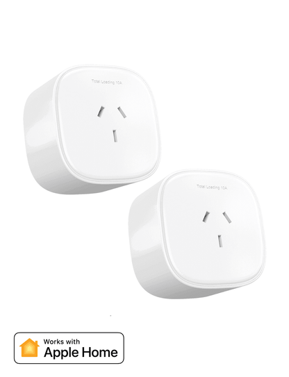 Meross Smart Wi-Fi Plug, MSS210HK, 2 Pack (AU Version)