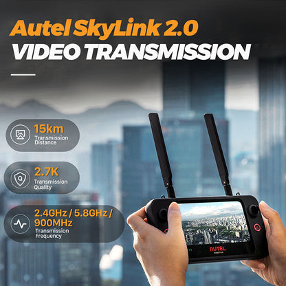 Autel Robotics EVO II Dual 640T V3 Rugged Bundle 640x512 Infrared Thermal Imaging Camera 0.8" CMOS 8K Camera Professional Quadcopter